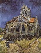 Vincent Van Gogh The Church at Auvers-sur-Oise (mk09) china oil painting reproduction